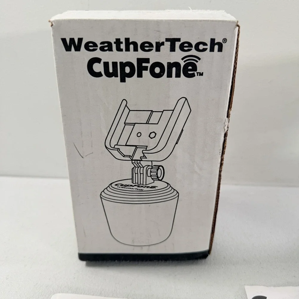 WeatherTech CupFone Universal Cell Phone Cup Holder Mount 8ACF5TV Black